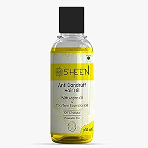 SHEEN ANTI DANDRUFF HAIROIL (With Goodness Of Argan & Tea Tree Essential Oil)