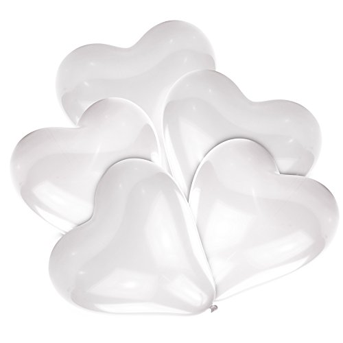 Imagen principal de Globos corazón blanco