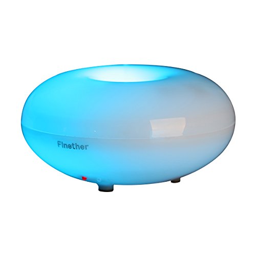 Ultraschall Luftbefeuchter Duftzerstäuber Duft/Aroma Diffuser mit 6 LED Farbwechsel Ätherische Öle Aromatherapy Diffusor Vernebler Raumbefeuchter Raumluftbefeuchter Luftbefeuchtungsgeräte 140ML