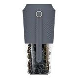 ★ Taza de jugo eléctrica portátil, taza de jugo mini-cargada, fácil de transportar, poner en la bolsa, poner en el automóvil o ponerla en la mano, puede exprimir el jugo fresco en cualquier momento.