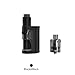 Produktbild E Zigarette Vandy Vape Pulse Dual Kit Mit RDA Vandy Vape Pulse V2 Verdampfer-Kein Nikotin und Tabak (Schwarz)