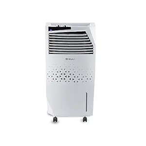 Bajaj TMH36 SKIVE TOWER AIR COOLER, 36 L, WITH ANTI-BACTERIAL TECHNOLOGY, 25 FEET POWERFUL AIR THROW, white