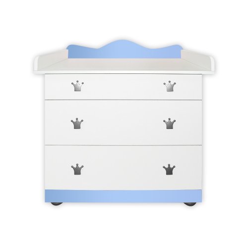Preisvergleich Produktbild Wickelkommode Wickeltisch Kleiner Prinz mit abnehmbarem Aufsatz