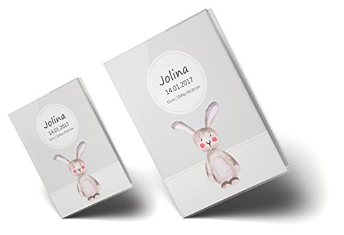 U-Heft Hülle SET Waldtiere Untersuchungsheft Hülle & Impfpasshülle personalisierbar mit Namen und Geburtsdatum - 5