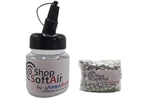 Shop SoftAir® 200 Pallini in Metallo per Pistole Fucili da Softair 6mm 0,80 Grammi Lucidati Perfettamente Sferici e Calibrati