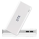 Fast die selbe Größe wie ein Smartphone (Phone 6 plus). Das abgeflachte Design sorgt dafür dass Sie Smartphone und Powerbank zusammen in einer Hand halten können.