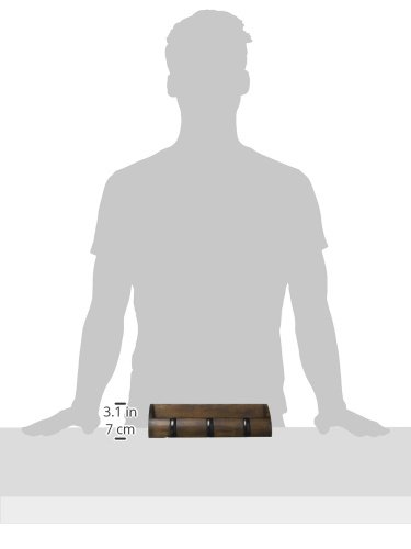 Umbra 1004250-048 Cubby Mini-Aufbewahrung, Holz, walnuss, 27,62 x 5,71 x 7,62 cm - 5