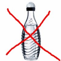 2 Glaskaraffen-Ersatzverschluss Sodastream Glaskaraffen Ersatz Deckel nur für die neuen Glaskaraffen für Penguin + Crystal - 4