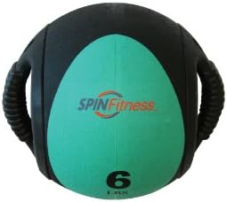 SPIN Fitness® Commercial Grade Dual Grip Med Ball 6 lbs.