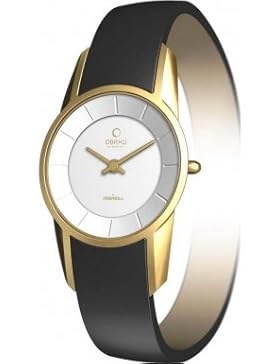 Obaku Harmony Damen-Armbanduhr V130L GIRB Titan-Glas