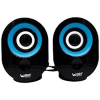 UBON CP-025 Multimedia Computer Laptop/Desktop Speaker Black (5 W)