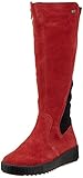 Verschluss: Reißverschluss Remonte Damen R7975 Hohe Stiefel, Rot (Mohn/Schwarz 35), 42 EU