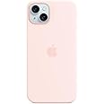 Apple iPhone 15 Plus Silicone Case with MagSafe - Light Pink ​​​​​​​