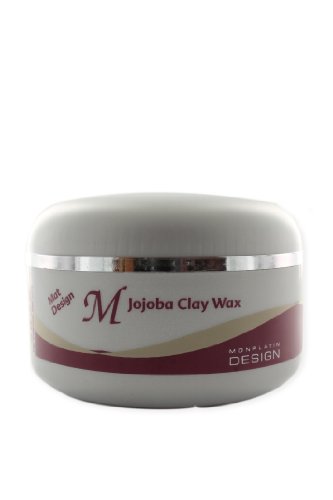 Mon Platin Professional 150ml Original Jojoba Clay Wax for Wild and Special Hair Styling Matt Designs