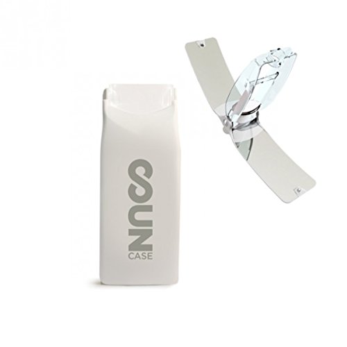 Briquet écologique solaire SUNcase (Blanc)