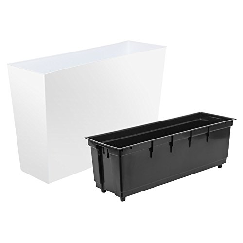 Lamela Blumenkasten werbena 19 x 56 x 36.5H cm weiß E.5 - 3