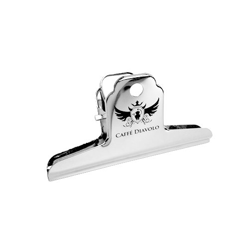 Preisvergleich Produktbild Caffe Diavolo - Kaffeetüten-Metallklammer