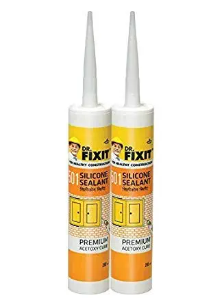 Dr.Fixit 501 Silicone Sealant (Set of 2) (White)