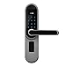 Produktbild Fingerabdruck biometrische Smart Türschloss Touchscreen Digital Keyless Keypad Passwort Schlösser für Home Security (Silber)