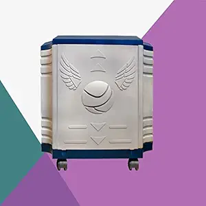 Urban Choice Inverter Trolley for Home,Factories & Office (WhiteBlue)