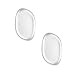 Soft Silicone Sponge Make-up Applicator Puff for Liquid Foundation BB Cream Beauty Essentials - 2 Pack