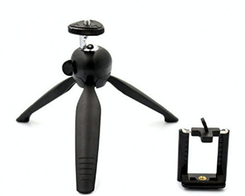YT-228 Mini Tripod for Digital Camera & All Mobile Phones (Black)