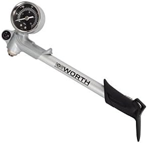 JOBSWORTH OSTRIA SUSPENSION FORK SHOCK BIKE PUMP + GAUGE 300psi 20 bar SCHRADER
