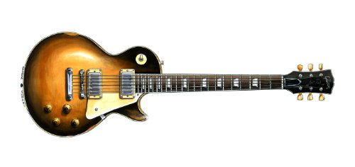 Slash Gibson Les Paul Guitar Greeting Card DL Size