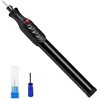 Gravierstift, Tragbare drahtlose Elektrische Gravierstift mit Diamantspitze Schnitzwerkzeuge für DIY Schmuck Metall Glas…