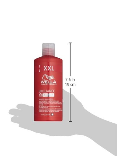Wella Brilliance Shampoo für kräftiges Haar, 500 ml XXL - 3