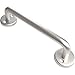 Produktbild Linx Tür Pull D Handle With Rose, Gesicht Fix, 150 mm (6 Zoll) x 13mm Durchmesser, Satin eloxiertes Aluminium,