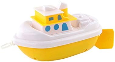 Amazemarket Kids Boys Girls Summer Play Water Bath Swimming Pool Bathtub Spray Squirt Water Creative Toys Boat Ship Turtle Fish Baby Gift Wind Up Clockwork Interactive Shower (ship)