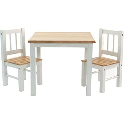 IB - Style - Meubles enfants NOA | 3 combinaisons |Set: 1 table et 2 chaises enfant - Chambre enfant Meuble enfant Mobilier Chaise d'enfant Baby