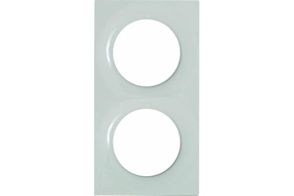 Schneider Electric S520704 Plaque 2 postes Odace Styl Blanc