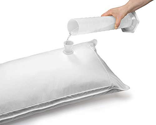 sleepling 190111 Medical Wasserkissen Mikrofaser 40 x 80 cm , weiß - 3