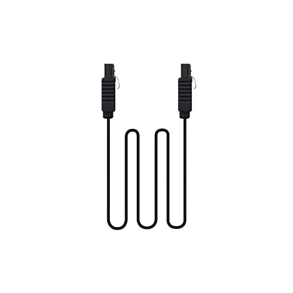 NANOCABLE 10.18.1001-BK - Cable SATA III de Datos 6G con Anclajes (0.5mts) Color Negro - Image 5