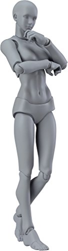Max Factory Figma Archetype Next Female Action Figure (Gray Colored Version)