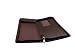 Essart PU leather Multi Cheque Book Case with zipp closure-Brown RS.320.00