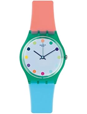 Swatch Unisex Erwachsene Armbanduhr Digital Quarz Silikon GG219