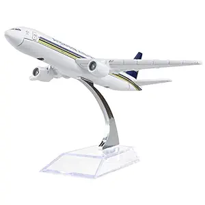 QidsSINGAPORE Airlines Boeing 777 16cm Alloy Metal Model Plane