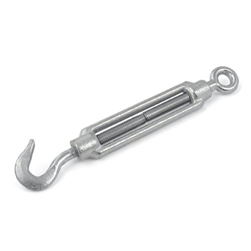 10 pc/s acier galvanisé tendeur a cage M8 tendeur câble vis