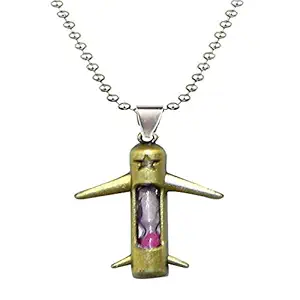 NPRC Men Jewelry Love Symbol Locket Stainless Steel Mens/Boys Pendant Necklace/Chain for Men/Boys