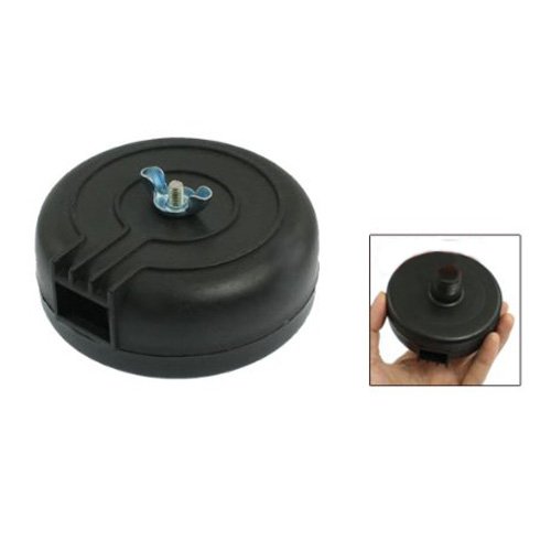 Luftfilter Schalldaempfer – TOOGOO(R)PT 1/2″ maennlich Schwarzer Kunststoff Kompressor Luftfilter Schalldaempfer - 2