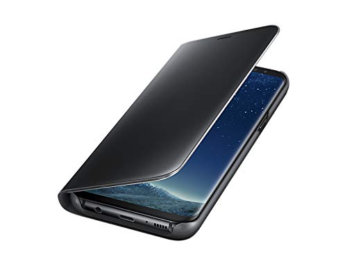 Samsung S8  Clear View Standing  Funda para smartphone Samsung Galaxy S8 Plus  Negro- Version espa  ola