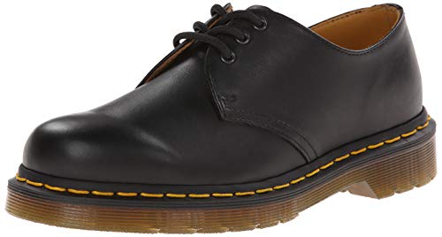 Dr. Martens hombres 1461 3 Eye zapatos,negro Nappa,8 UK/9 M US