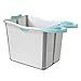 Produktbild WSGZH Baby Badewanne Tragbare Faltbare Badewanne Komfortabel Leicht Und Robust Ideal Für Leicht Tragbar (2 Farben Erhältlich) (Farbe : Blau)
