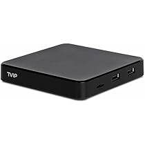 TVIP S-Box V.605 SE IP TV 4K HEVC HD Android 6.0 Linux Multimedia Stalker IP TV Streamer 1 Go RAM + 8 Go EMMC, Carte MicroSD, EXT.IR Avec WiFi 5 GHz