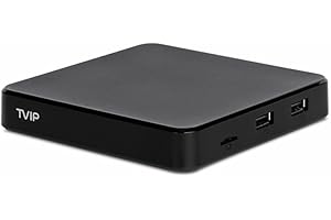 TVIP S-Box v.605 SE IP TV 4K HEVC HD Android 6.0 Linux Multimedia Stalker IP TV Streamer 1GB RAM + 8GB eMMC, MicroSD Card, EXT.IR Includes 5GHz WiFi