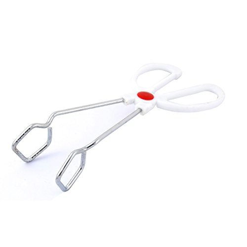 Camping BBQ Grill FleischKohle Scheren Lebensmittel Zange Klemme 10"Lange