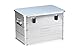 Produktbild hünersdorff PROFI Aluminium-Box 76 Liter, spritzwassergeschützt, mit Gummi-Dichtung, leicht, stabil, Klapphandgriffe, Vorbereitung für Schlösser, Farbe: silber